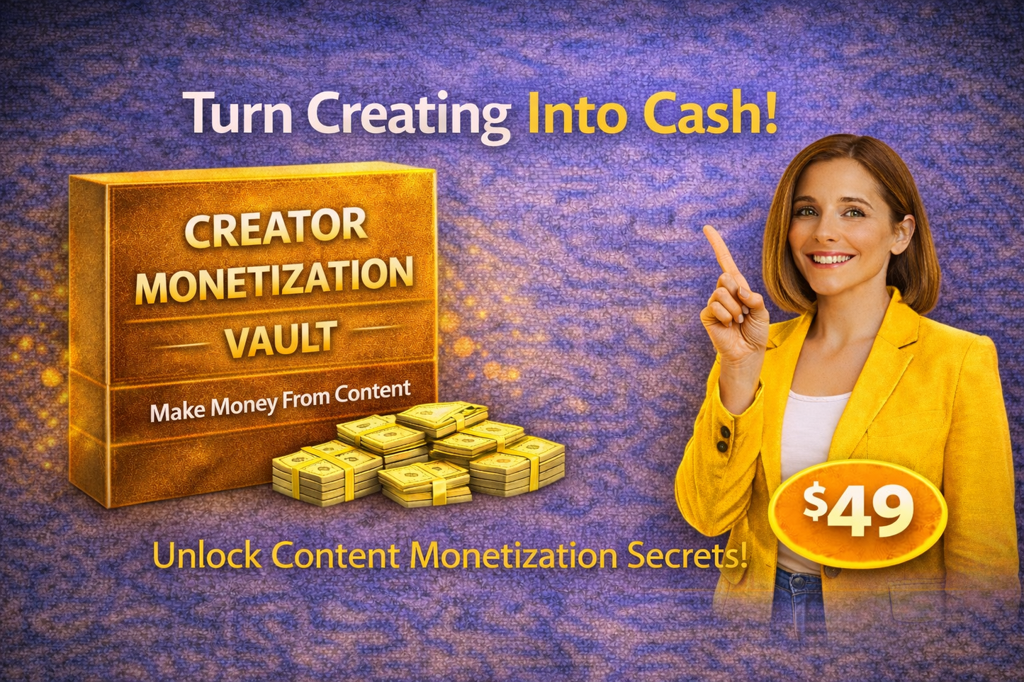 Creator Monetization Vault — Turn Content Into Daily Income | Growth With Sophie