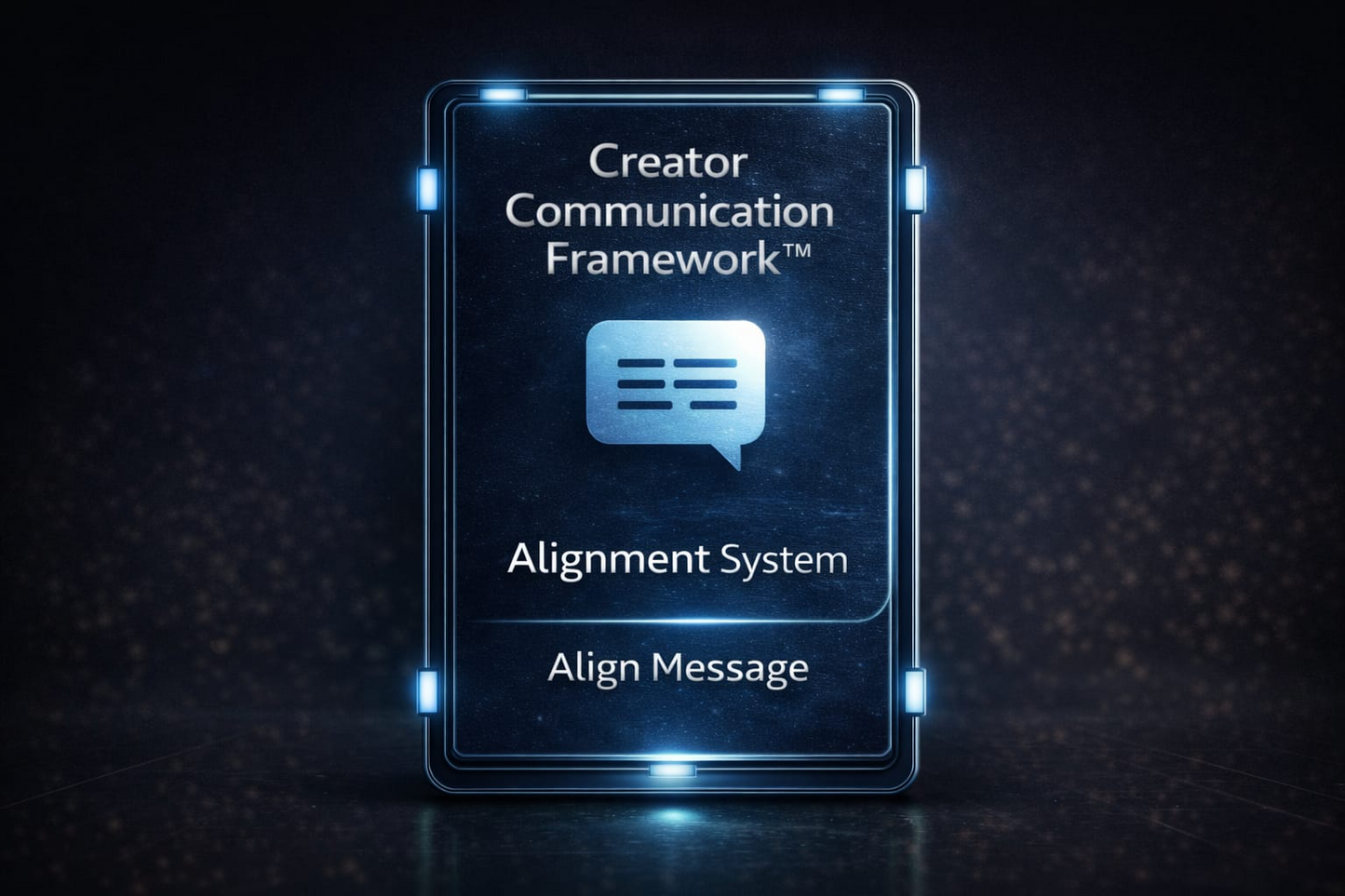 Creator Communication Framework™