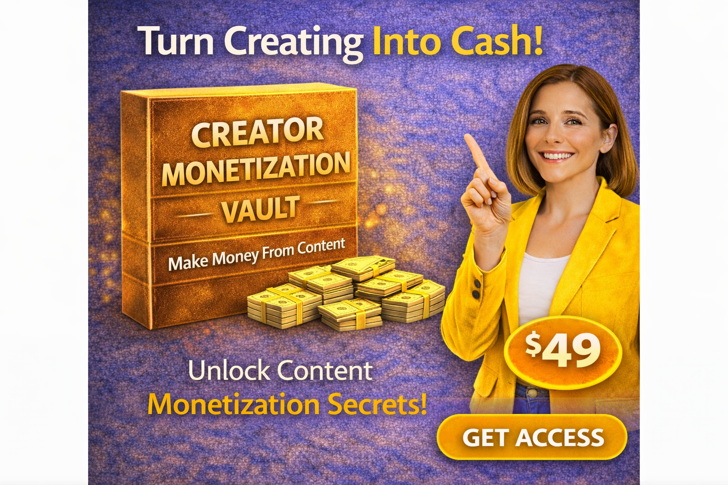 Creator Monetization Vault — Turn Content Into Daily Income | Growth With Sophie