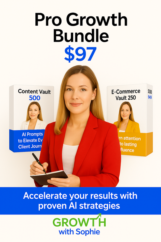 Pro Growth Bundle / Growth With Sophie