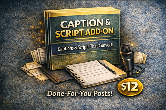 CAPTION + SCRIPT PACK