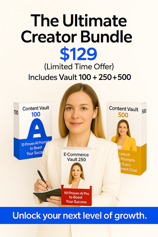 Ultimate Creator Bundle / Growth With Sophie